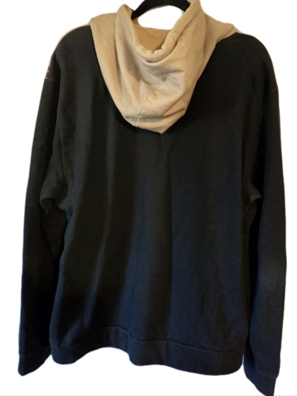 RARE Fendi x Fila Monogram Hidden Pocket Black / Beige Hoodie XXL - Picture 8 of 16